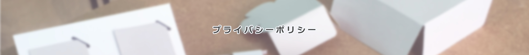 プライバシーポリシー